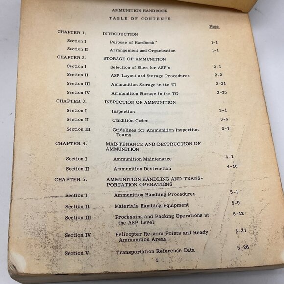 Vtg Army TM 9-1005- 249-20 & FM 23-8 Special Tool Service Handbook 9-170 M16-M14 - Picture 8 of 16